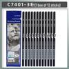 Extra Soft 2bHB Sketching & Charcoal Pen Set: Beginner Drawing & Exam Use, Includes 2h, 4b, 6b, 8b Brushes