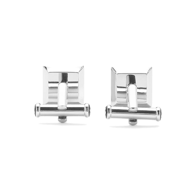 Montblanc Logo Cufflinks Men Accessories Silver 111316