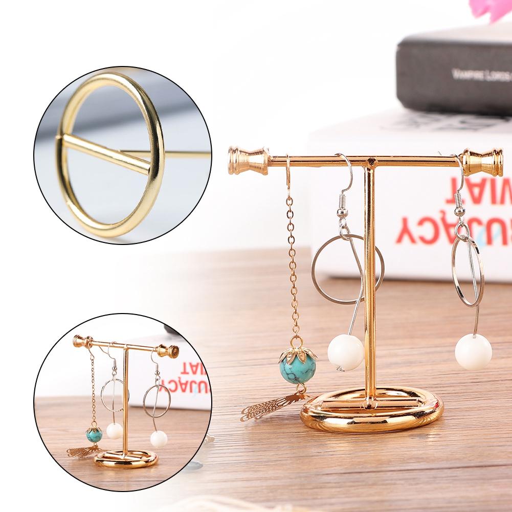 Multifunktionaler Gold Schmuck Ringe Ohrringe Aufbewahrungsständer Display Rack (Groß)