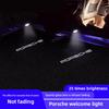 HD Car Door Welcome Light Led Projector Lamp Accessories For Porsche Panamera Taycan 911 718 Macan Cayenne Boxster Cayman 918