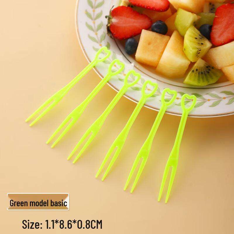 ZISIZ Einweg-Fruchtgabeln in Herzform