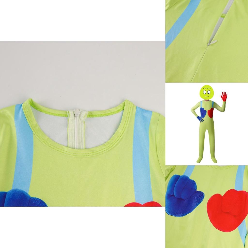 Lustiges Poppy Playtime Bodysuit-Kostüm für Kinder für Partys und Cosplay-Aktivitäten