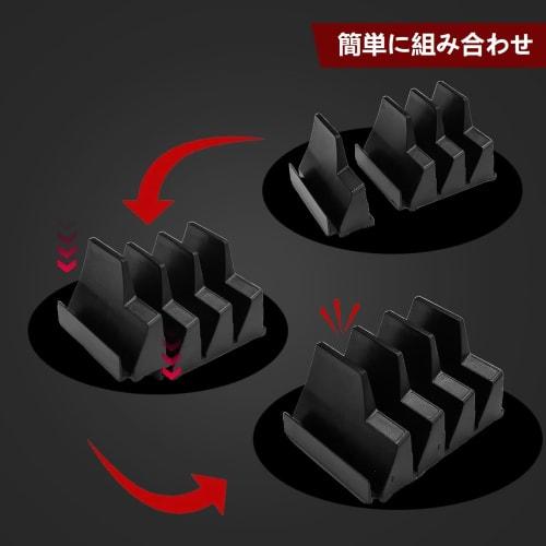 Lakymisy Wrench Holder, Wrench Storage Rack, Holds 20 Wrenches, Practical and Sturdy Wrench Organizer for Screwdrivers, Pliers, and Wrenches, Easy Ins