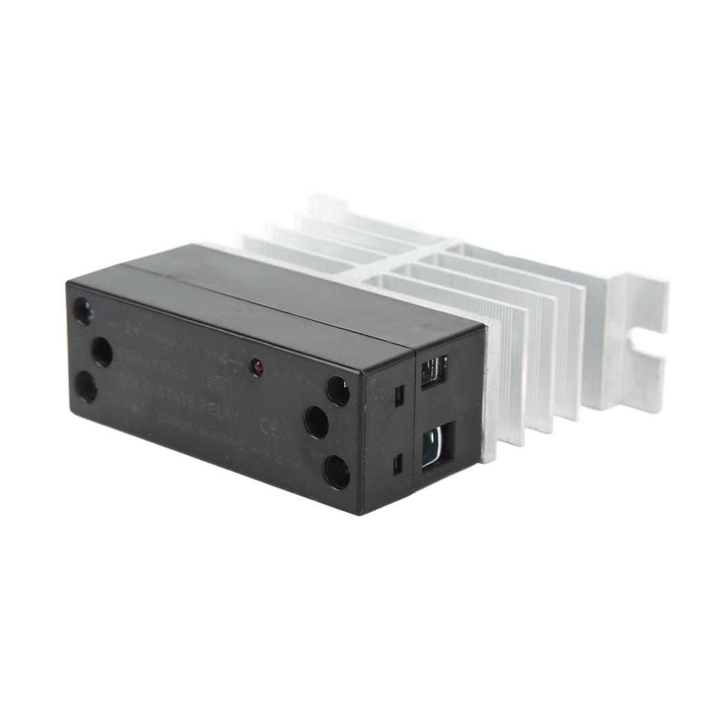 BERM AC to AC Solid State Relay ABS Aluminum Alloy Input 70‑280V Output 24‑480V Relay Module for Motor Control