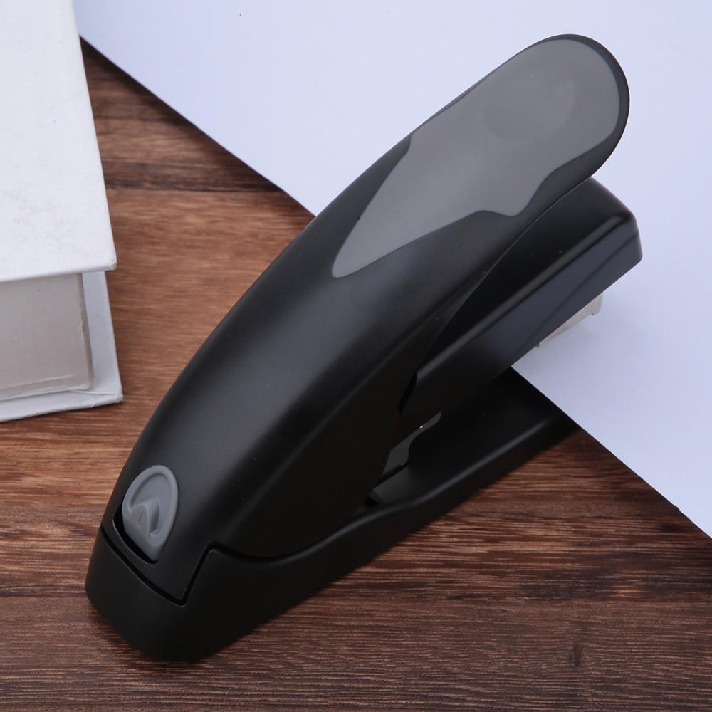 Manual Operation Stapler Labor-saving Stapling Machine Portable Bookbinding Stapler  Paper Binding чёрный