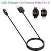 Nabíjecí kabel pro hodinky Magnetický USB pro Realme Watch 5 / 3 Chytré hodinky USB nabíječka Kabel Napájecí příslušenství