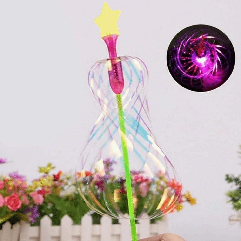 Colorful Luminous Magic Stick Shining Light Light Wand Stick New LED Bubble Wand  Entertainment