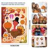 Cm2408007 Adorable Childrens Cartoon Interactive Puzzle Stickers For Thanksgiving Fun