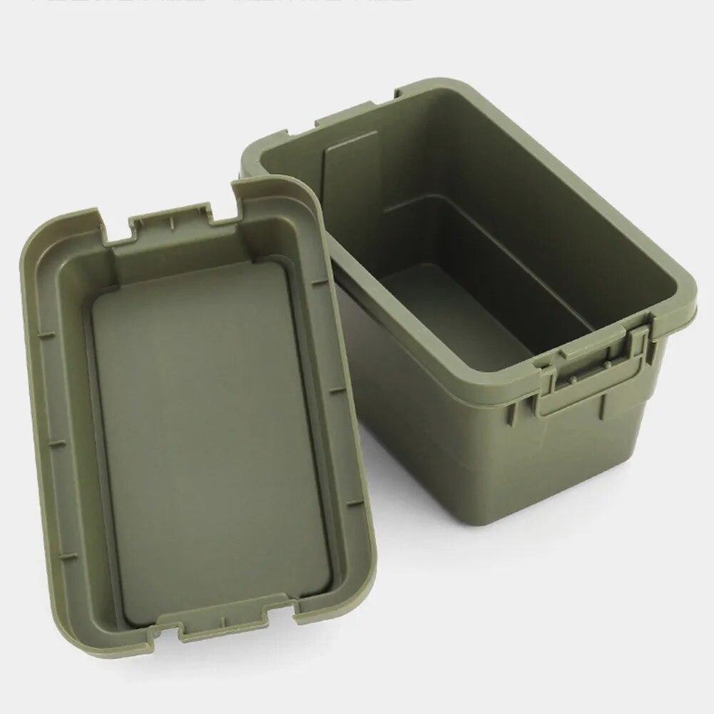 Seasoning Bottle Set Storage Box Portable Travel Camping Seasoning Dispenser Set Stackable Organizer Mini Desktop Storage Case