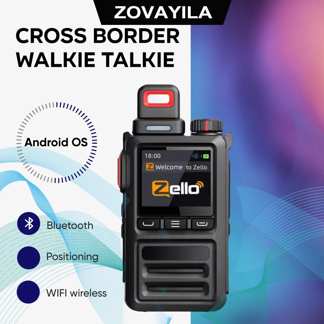 

Zello водонепроницаемая рация публичная сеть 4G Bluetooth наружная портативная GPS навигация глобальная WIFI рация standard чёрный