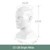 Multifunctional Display Mannequin Head for Spray Paint Hat, Bow Tie, Glasses, and Mask Props