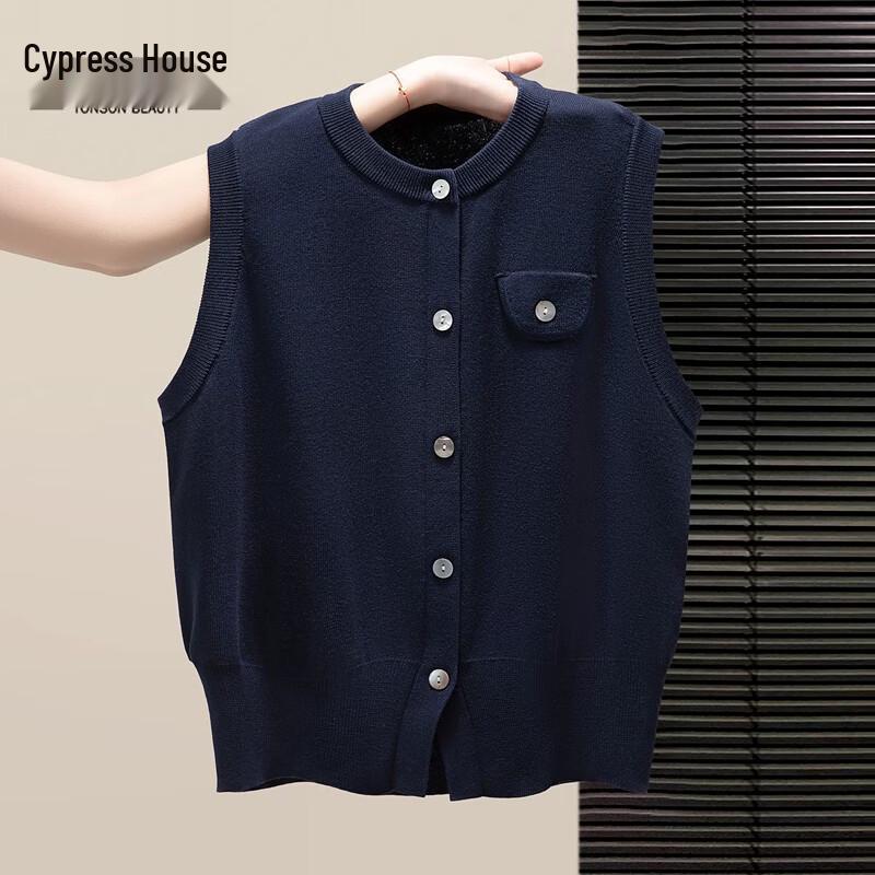 Sibaishi Women s Button-Front Knit Cardigan S
