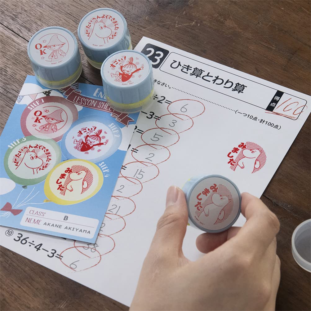 Beverly Moomin Stamp Reward Stamp Teacher's SE4-051