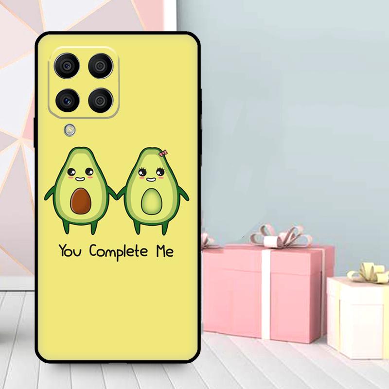 Avocado Pattern Case For Samsung Galaxy M06 M11 M31 M14 M34 M54 M12 M32 M52 M15 M13 M16 M36 M56 M53 M35 M55