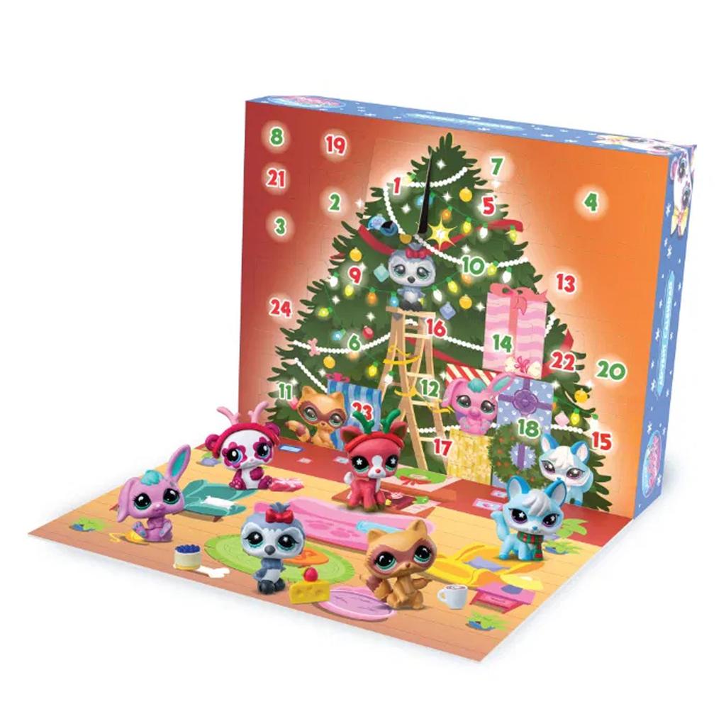 Adventní kalendář - Autentické Mystery figurky, Překvapivé sběratelské Kidult hračky, Pro dívky, chlapce, děti, teenagery od 4 let 24 ks
