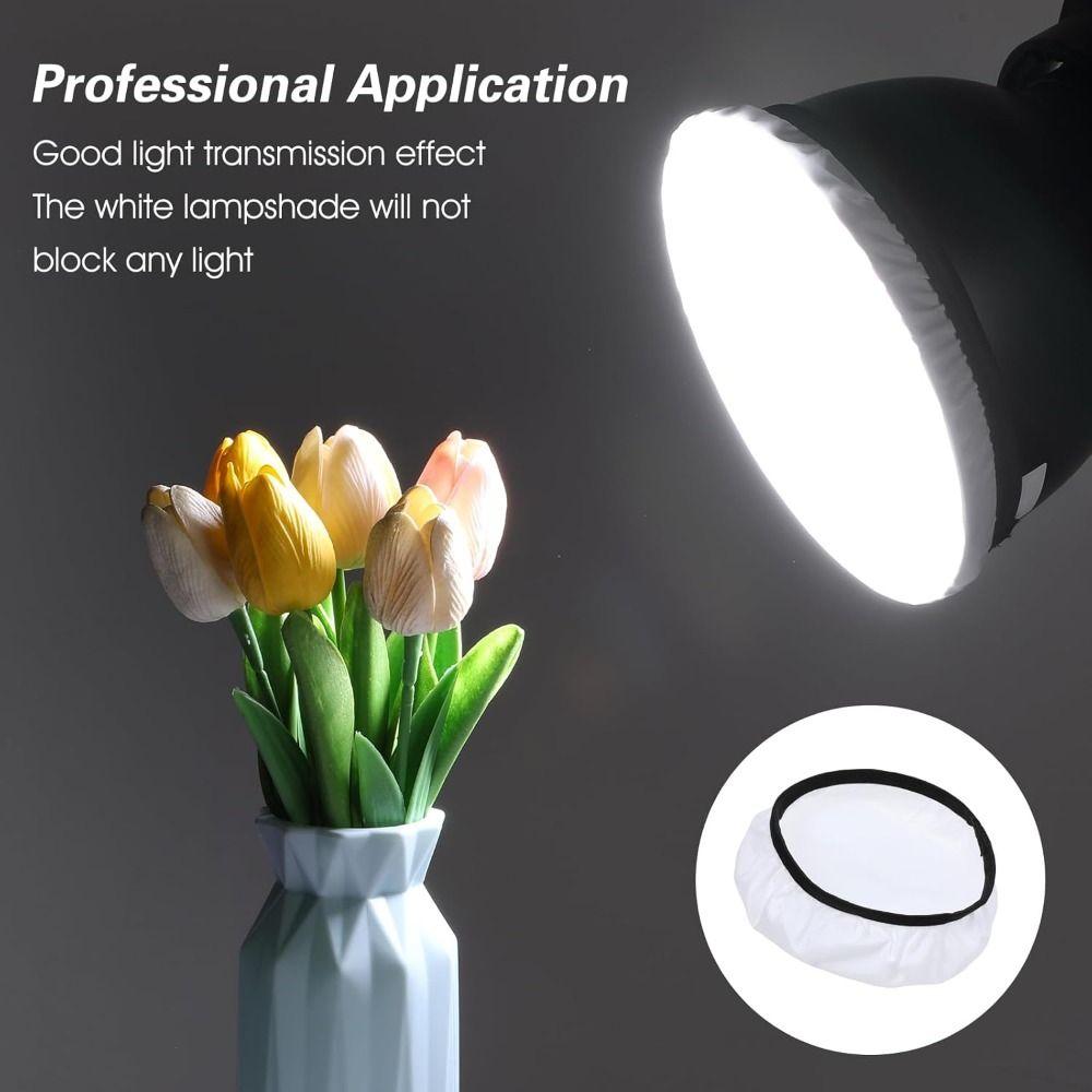 New White Soft Light Diffuser Sock Standard 7" 180mm Diffuser Cloth Nylon Cloth Filter