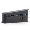 5 in 1 Game Console USB Splitter Controller USBA for USBC MultiPort Hub Fit for PS5
