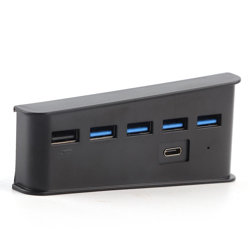 5 in 1 Game Console USB Splitter Controller USBA for USBC MultiPort Hub Fit for PS5