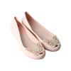 Four Seasons Shoes Color Diamond Cloth Butterfly Fashion And Comfortable Flat Bottom Shallow Mouth Casual Jelly Single Shoes Y2