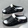 Fashion Men's Outdoor Sports Casual Slip-resistant Home Wear EVA Material Comfortable Slippers Fashionable Slides for Adults