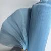 Thin Sheer Pleated Organza Fabric Bright Pleated Stiff Mesh Organza Dress Fabric Soft Comfortable DIY Sewing Fabric