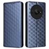 For Xiaomi Redmi A3 4G/Poco C61 4G Case Wallet PU Leather Phone Cover Rhombus Imprinted