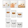 Tealight Holder Windproof Glass Creative Anniversary Festive Decorative Centerpiece Dinning Holiday Event Tabletop Ornaments