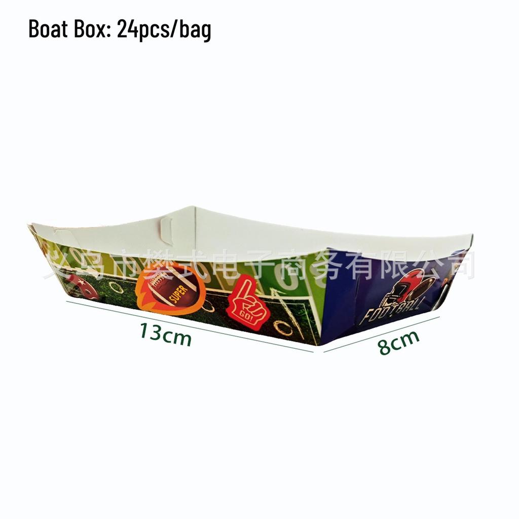 Super Bowl Party Set: Football Plates, Cups, Tablecloth & Cutlery