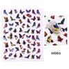 8 PC Holographic 3D Nails Stickers Nail Art Laser Butterfly Sticker Decal Butterflies Manicure Decoration Tool