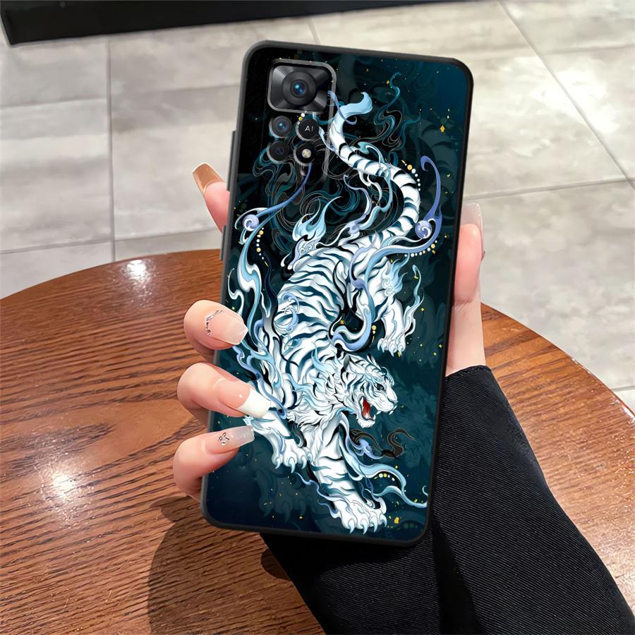 Cool Dragon Funda Phone Cover Case for Xiaomi Redmi Note 10S 9S 9 12 Pro 14 13 Pro Plus 10 11 11s 12s 7 8