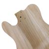 Unfertiger Gitarrenkörper Poliertes Holzart, DIY, T-Stil Gitarrenzubehör