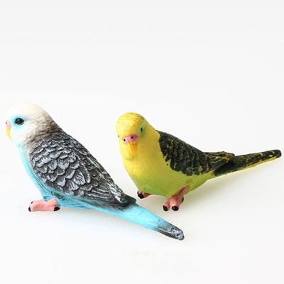 Künstliche Wald Papagei Vogel Mini Tier Modell Garten Rasen Yard Ornament Dekor