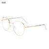 Trendy Office Anti Blue Light Glasses for Women Cute Cat Ears Eyewear Blue Rays Blocking Eyewear Classic Metal Frame Eyeglasses