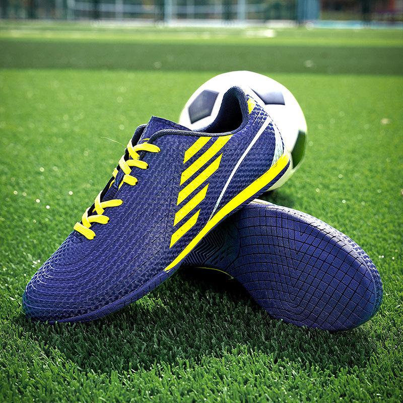 New indoor football shoes children adult broken nails grass training shoes sports running shoes low-top sports shoes