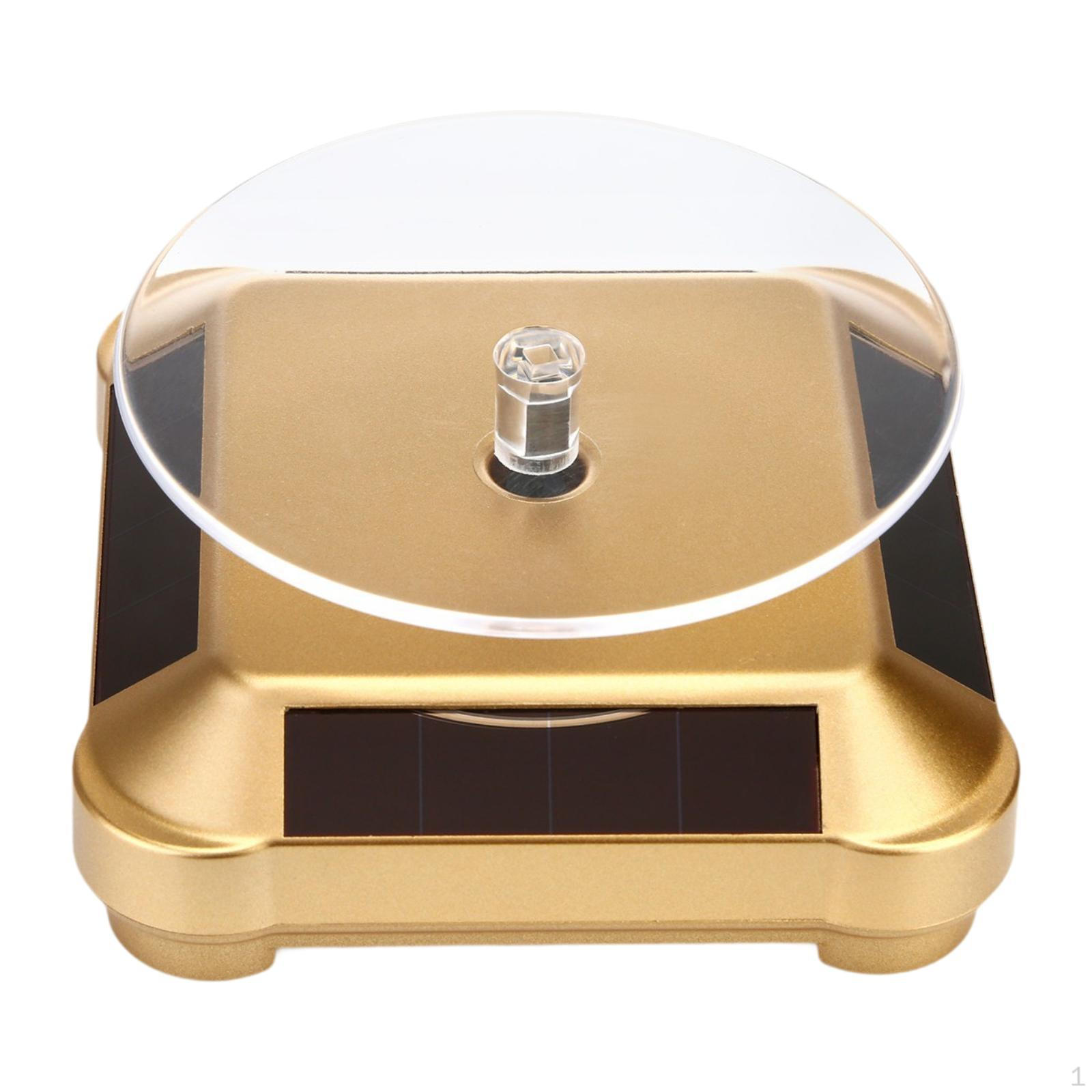 360° Rotating Display Stand Jewellery Organiser Multipurpose Watch Phone Holder for Bedroom золотой