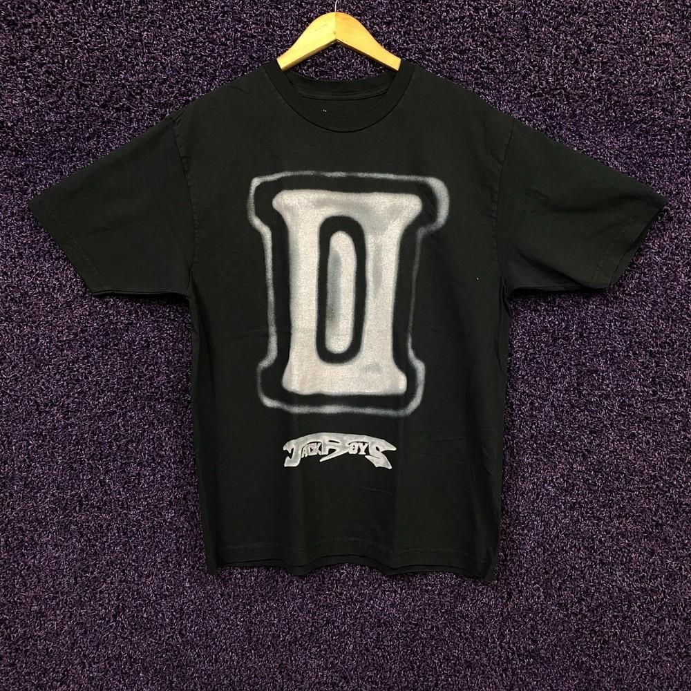 Cactus Jack Pack B2 Jackboys 2 Album Travis Scott HipHop TShirt Large Unisex T-Shirt XL