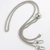 Golden Silvery Metal Bag Chains Adjustable Handbag Handle Chain Durable Shoulder Bag Straps