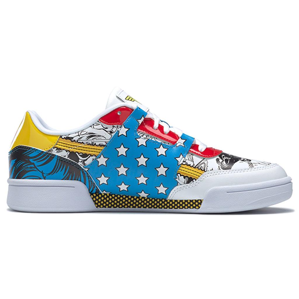 Reebok Wonder Woman 1984 X  Strength Comic Graffiti Low-Top Sneakers Unisex Sneakers White GZ8525