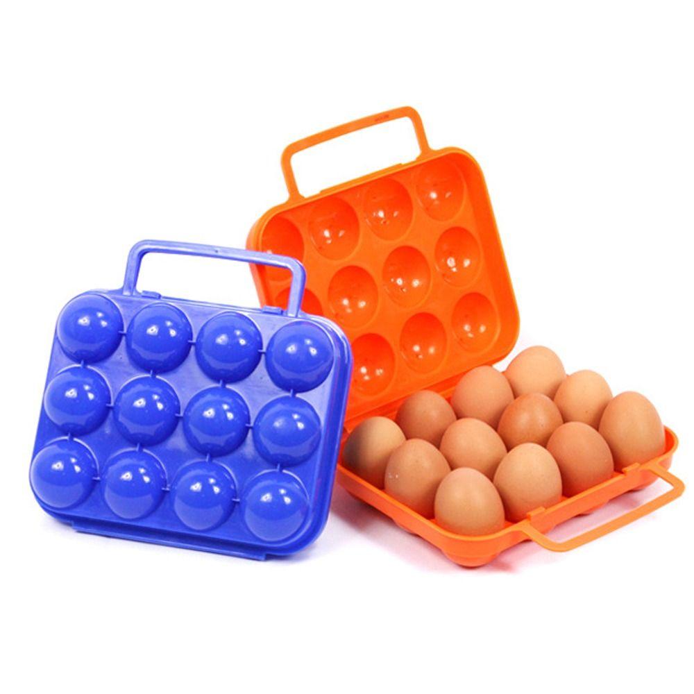 Rack Holder For Outdoor Camping Portable Tableware Egg Container Storage Case Egg Box Egg Holder