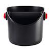 Coffee Knock Box Black Anti Slip Coffee Grind Dump Bin With Detachable Knock Bar Residue Box Coffee Tools Cafe Accessories