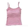 Spicy Girl Lace Camisole with Chest Pads – Sexy Strapless Slimming Base Layer