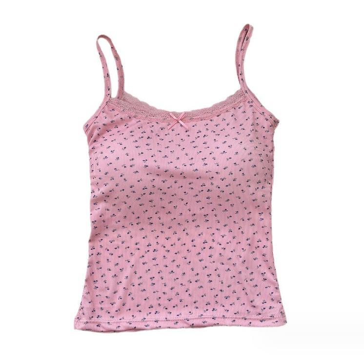 Spicy Girl Lace Camisole with Chest Pads – Sexy Strapless Slimming Base Layer