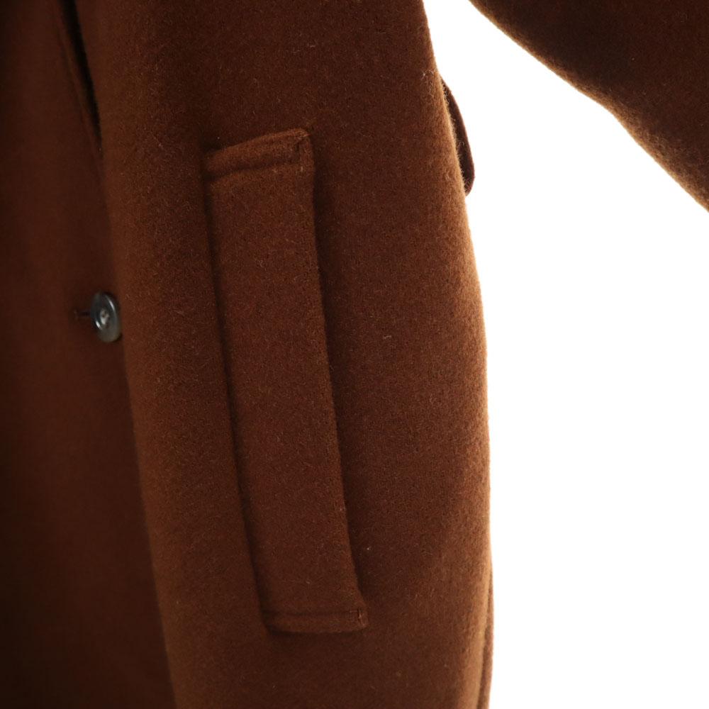 AMERI UNDRESSED Wool Coat F Brown Women Used