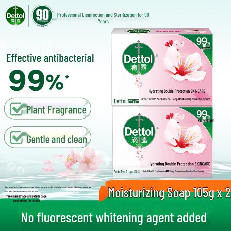 Dettol Moisturizing Antibacterial Bar Soap