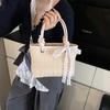 New Straw Bag High-end Texture Niche Seaside Season Versatile Messenger Bag Fashionable Portable Woven Bag