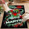 Space Adventure With Friends Themed Anti-Slip Rugs - Polyester Home Decor, Suitable for Bedrooms, Living Rooms, Doorways, Studios, and Decorations