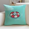 Classic QQooS Cushion Cover Breathable and Skinfriendly Linen Pillowcase Square Removable and Washable Cushion