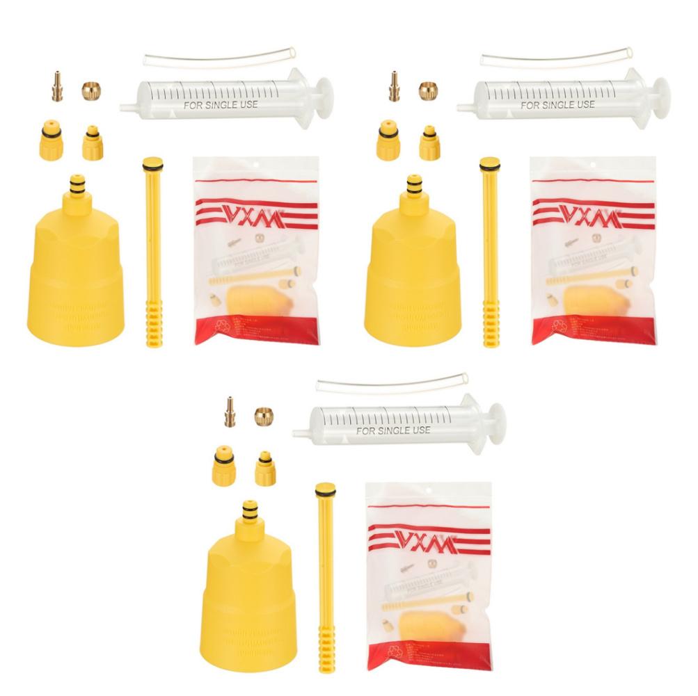 Fahrrad Scheibenbremse Entlüftungsset Bremsenentlüftungsset Professionelles Hydraulik-Mineralöl Entlüftungsset Fahrrad Bremsenreparaturwerkzeuge für Shimano Bremse