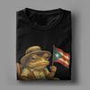 Bad Bunny Puerto Rico Coqui Frog Boricua Puerto Rican Flag Taino T Shirts Mens Pure Cotton TShirt O Neck Short Sleeve Clothes