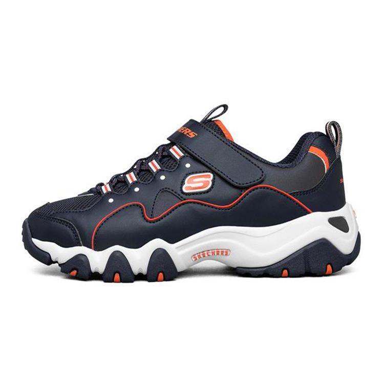 Skechers Dlites 2.0 Comfortable Low-Top Casual Shoes Kids sneakers Blue 660075L-NVY 35